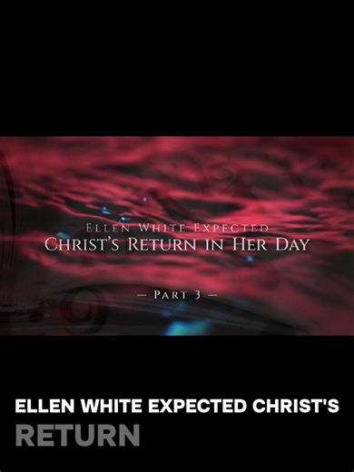Last Day Events_ Chapter 3__When Shall These Things Be__-Part 3 Ellen White Expected Christ's Return In Her Day Chapter 3—“When Shall These Things Be?” - Part 3 Ellen White Expected Christ’s Return in Her Day I was shown the company present at the Conference. Said the angel: “Some food for worms, some subjects of the seven last plagues, some will be alive and remain upon the earth to be translated at the coming of Jesus.”—Testimonies For The Church 1:131, 132 (1856). Because time is short, we sh