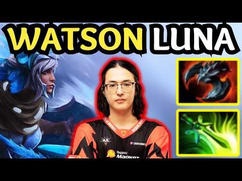 🔥 Rank 4 PRO LUNA Carry Gameplay — Watson vs Team Liquid (Grand Final) 🔥 Dota 2 Gameplay