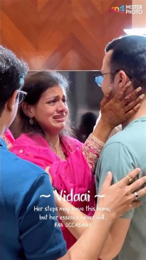 Bride's Last Day at Home | Wedding Vidai | Family Moments | Bride Cry | Indian Wedding | Madhanya