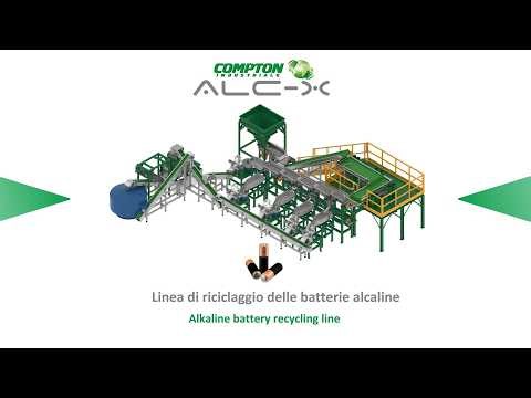 Alc-X | Cutting-Based Recycling Line for Alkaline Batteries