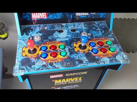 Arcade1UP Marvel Cabinet Mod - Complete Installation