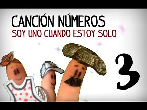 Chanson des nombres en espagnol, 1 à 10