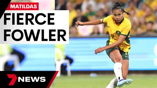 Nathan Cleary watches on as Mary Fowler scores world-class goal