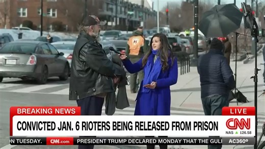 CNN's Donie O'Sullivan spoke to some convicted, and now pardoned, January 6 rioters who were released from a D.C. jail today. | Anderson Cooper 360