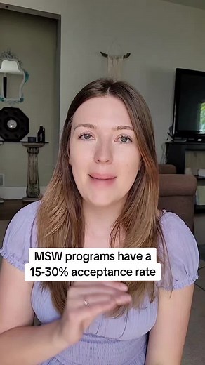 if you got rejected from grad school you are DEFINITELY not alone, it's not uncommon for applicants to apply 2-3 times before getting accepted. #gradschool #rejected #mswprograms #competitivemasters #socialworkersoftiktok