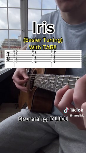 Iris Guitar Tutorial: Easy Chords, Tabs, and Tuning | Goo Goo Dolls