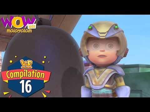 Vir the robot boy | Malayalam Cartoon | Compilation 16 | Malayalam Moral Stories |Malayalam Story