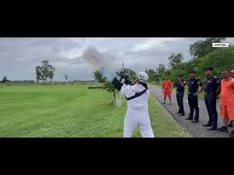 "Enhancing Emergency Response: The Aavega Rope Launcher's Impact on Disaster Preparedness Drills"