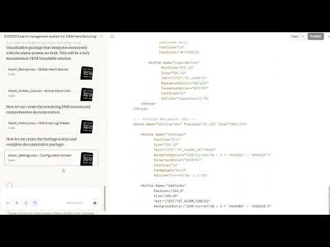 Alarm Design for Human Machine Interface (HMI)