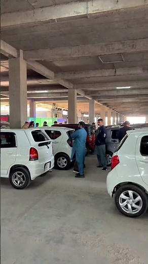 Faisalabad, your Car Mela is officially on, The rides are lined up and crowd is coming