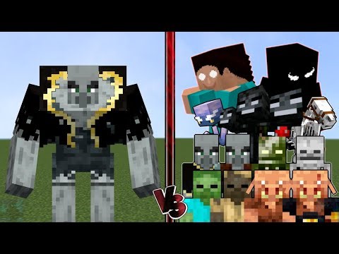 Minecraft Mob Battle: MUTANT EVOKER vs ALL MOBS