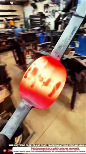 Best Innovative Tool Forging Tongs Processing with Induction Heating Machine #innovative
