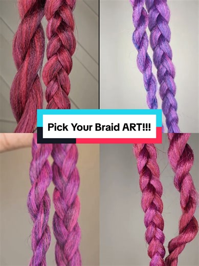 Okay But WHY Does Pink And Purple Always Eat Like This?! Would You Wear Any Of These Hair Colors? What Should I Call Them? Hot Pink And Deep Purple - Custom Color Hair Blends 💓 💜 YouTube: MystiqueBraids #braidstoronto #braidvibes #braidsforblackgirls #colorcombobraids #hairjourney