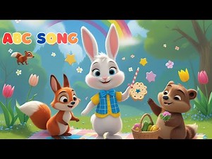 ABC Song for Kids | Bunny & Friends ABC Picnic | Alphabet Learning Song for Kids | Nursey Rhymes