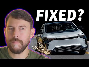 Toyota has FINALLY fixed the bZ4x wheels from falling off...