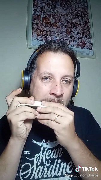 Custom Boogieman Chromatic Harmonica in Tuned Bebop by Kongsheng