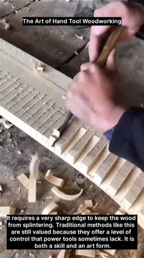 The Art of Hand Tool Woodworking