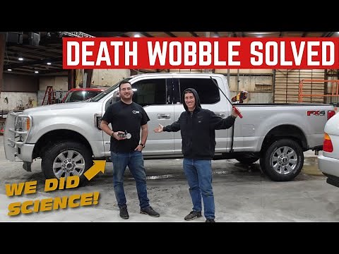 A CHASSIS ENGINEER Solved My F-250 DEATH WOBBLE So CarMax Wouldn't Have To