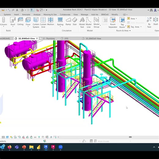 Plant 3D Data Exchanges for Revit – BIMDeX (July 30 2025)