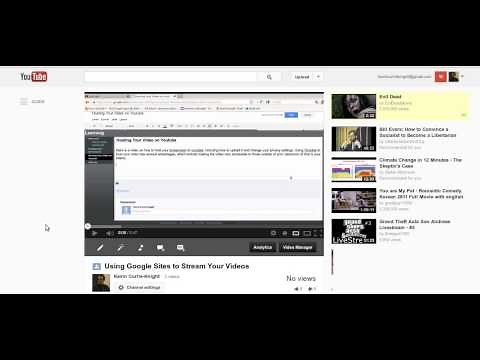 Embedding Video Into Sakai (Course Management System)