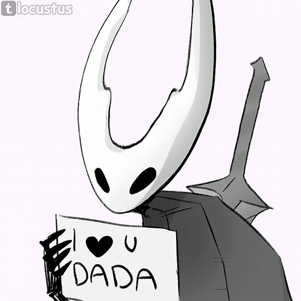 Hollow Finally Meets Dad. Hollow & Pale King #hollowknight #silksong #paleking #comics