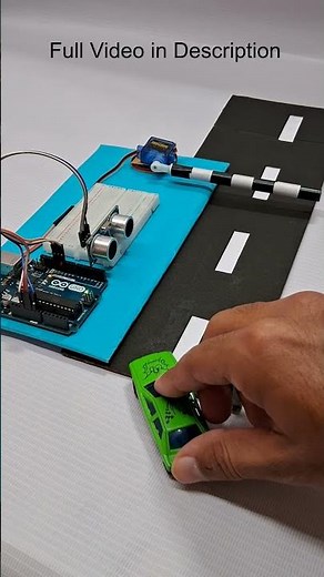 Toll Gate Using Arduino #arduino #arduinoproject #diy