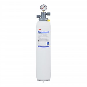 3M Water Filtration Products ICE190-S Single Cartridge Ice Machine Water Filtration System - 0.2 Micron Rating and 5 GPM