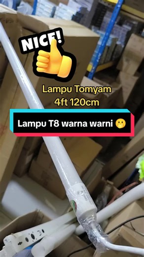 Lampu T8 Berwarna Warni dan Waterproof
