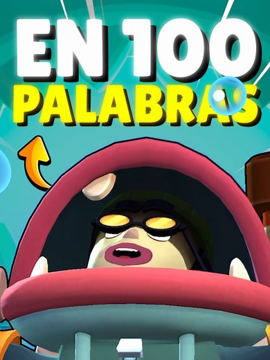🐟 GLOWBERT en 100 PALABRAS (El secreto final) #brawlstars #curiosidades #lore #piscina #glowbert #100palabras