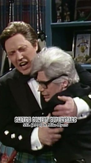 Mike Myers scraps with Christopher Walken over Scottish Shop - #classic #SNL #comedy #funny #shorts
