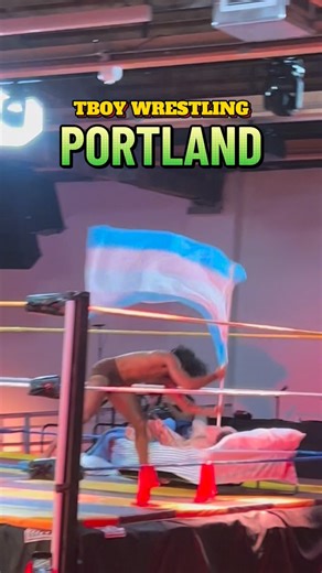 boy bowser 💚 on Instagram: "I love you Portland I love you Tboy Wrestling I love you trans people everywhere forever I will always be so thankful I can be a part of something so amazing, getting to meet trans people across the country like this is a dream 😭💚 next stop: TBOY WRESTLING CHICAGO 2026 #trans #lgbt #transgender #ftm #queer #tboywrestling #transmasc #lgbtq #transmenofig #tboy #transjoy #transpride #transsexual"
