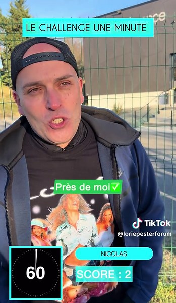 Défi de chansons Lorie : le challenge ultime en 1 minute !