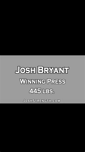 Expanding on the relationship between the overhead press and the bench press🤝💪 | The JoshStrength Method
