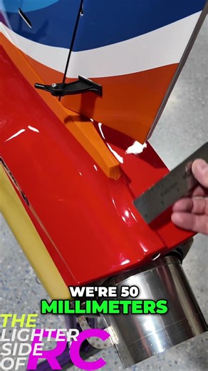 Doubling Rudder Surface Movement: RC Plane Wing Upgrade! #shorts