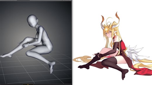 【0基础速通】DesignDoll 3d人偶基本教程