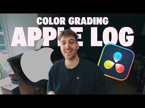 How to Colour Grade Apple Log (Fix Flat iPhone Footage FAST)