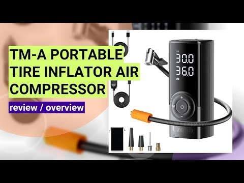 TM-A Tire Inflator Review: Fast & Portable Air Compressor for Your Vehicle!