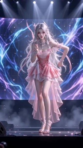 高清动漫美女跳舞（可做手机屏保） #随变ai随便玩 #随变ai合拍也太好玩了吧 #炫舞时代 #美炸了 #走进杨紫的花园世界