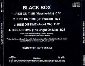 Black Box - Ride On Time