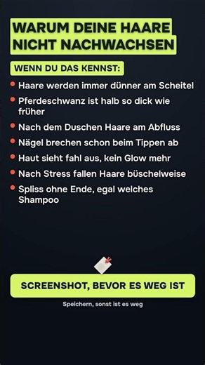 Warum deine Haare nicht nachwachsen - Biotin 10.000 mcg #Shorts