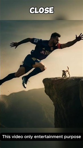 Ronaldo Saves Puppy From Cliff! Messi & Speed Fail 😱⚽🐕