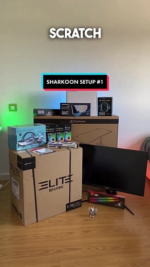 What should I add next?? 😏 - Building a Full Gaming Setup from Scratch (Part 1) 👀 . Products used in this video: - Sharkoon Skiller SGS30 - Sharkoon SGD10 . #99setups #setupmakeover #buildingasetup #gamingsetup #gamingchair #gamingdesk #assemblychair