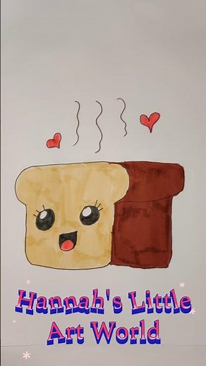 Easy Bread Loaf Drawing