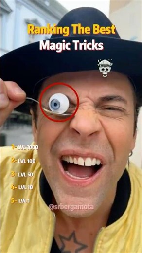 Ranking The Best Magic Tricks #best #magic #viral