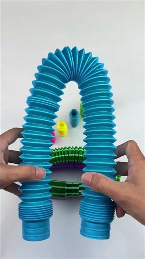 Creating New ASMR Relaxing Sound POP-TUBE #diy#satisfyingvideos #relaxing #oddasmr #poptubesounds