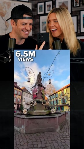 Hudson and Emily | Adventure Travel Couple on Instagram: "The most fairytale towns in all of France that inspired Disney's Beauty and the Beast! 😍🥹 Here's how you can visit... 🌍 Follow us @HudsonAndEmily for more videos in our series "Most unreal places in the world!" 🗺️ + comment MAP for the best places in the world to visit! 📍 Strasbourg, France These are the best fairytale cities to visit in this region of France: 📌Strasbourg: The Cultural One 📌Colmar: The Beautiful One 📌Ribeauvillé: