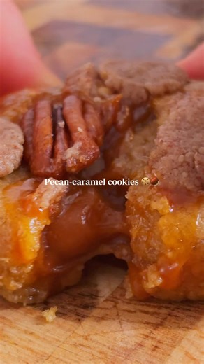 Pecan caramel cookies 🍪🌰 #food #chef #parati