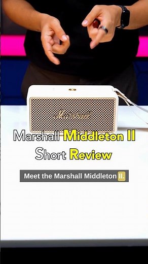 Marshall Middleton II Bluetooth speakers review