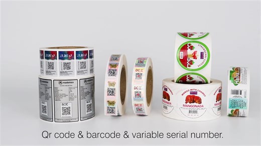 Custom Qr Code Vinyl Sticker Paper Qr Code Sticker Printing Qr Code Hologram Sticker