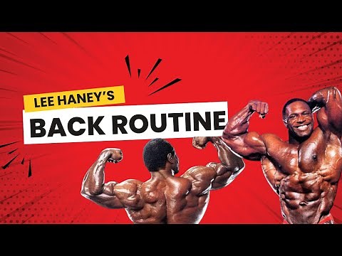Lee Haney's Back Workout!